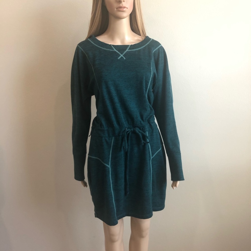 Athleta Give it Your All Sweatshirt Dress M EUC